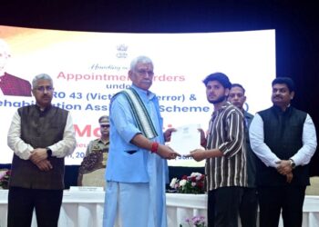 Victim was a burden, terrorist a beneficiary: LG Sinha