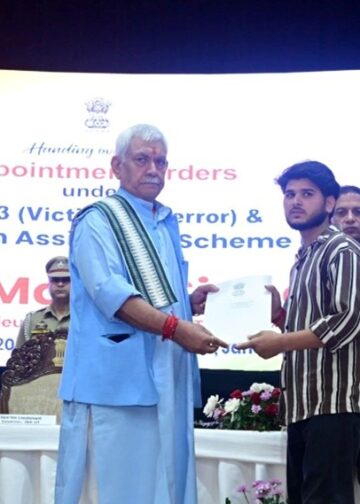 Victim was a burden, terrorist a beneficiary: LG Sinha