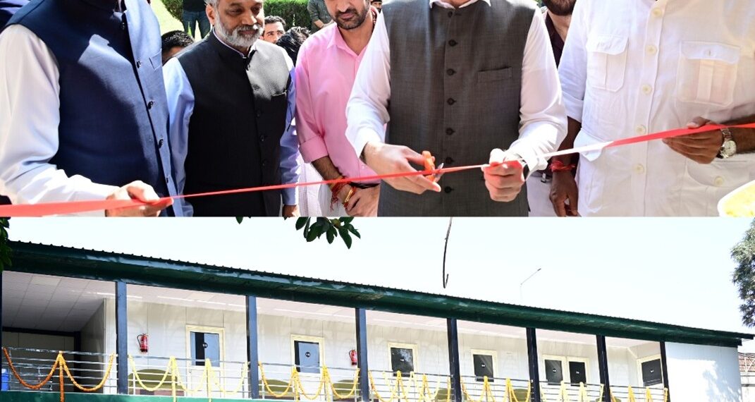 CM inaugurates new Secretariat block in Jammu