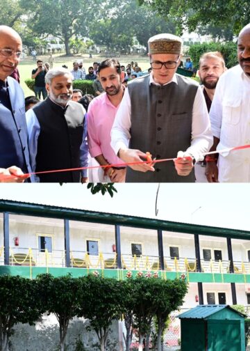 CM inaugurates new Secretariat block in Jammu