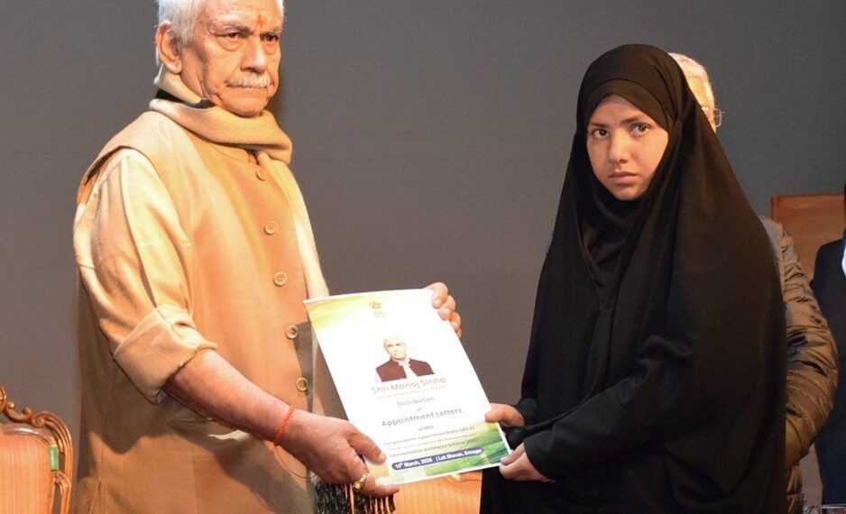 400 appointment letters handed over to NOKs of terror victims till date: LG Sinha