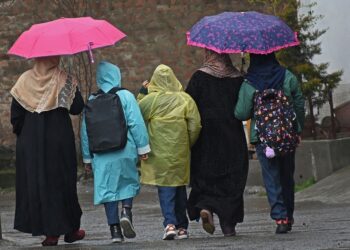 Snowfall, rains continue for 3rd consecutive day in Kashmir 