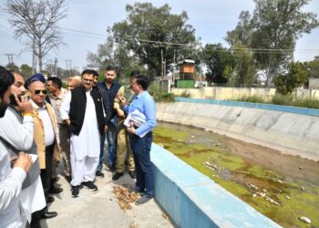 Rana directs timely completion of desilting works to ensure smooth irrigation