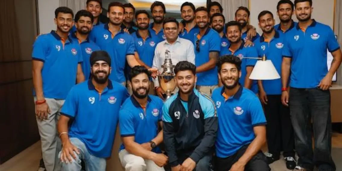 J&K players meet ICC Chairman Jay Shah after historic Ranji triumph
