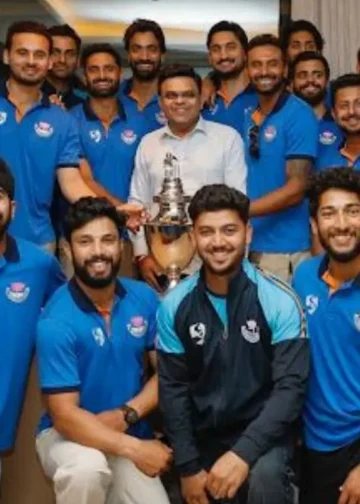 J&K players meet ICC Chairman Jay Shah after historic Ranji triumph