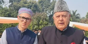 Dr. Farooq, Omar Abdullah greet people on Ram Navami 