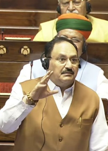 Attack on Dr Farooq matter of grave concern: Nadda in RS