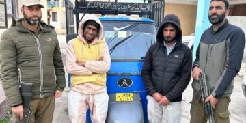 Vehicle theft case solved in Pulwama