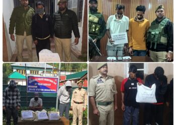 === Nasha-Mukt J&K Abhiyan ===  13 drug peddlers arrested across Kashmir, contraband seized