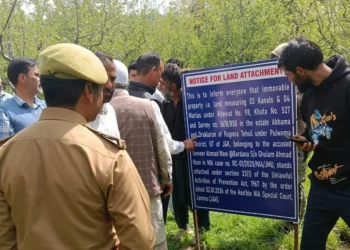 NIA attaches property under UAPA in Pulwama