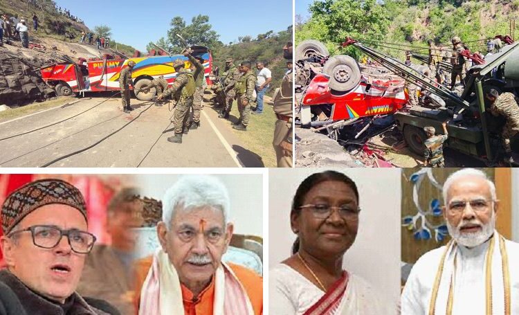 21 killed, 51 injured as bus falls into gorge in Udhampur