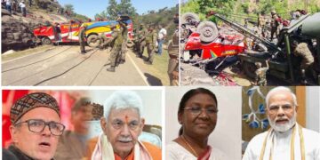 21 killed, 51 injured as bus falls into gorge in Udhampur