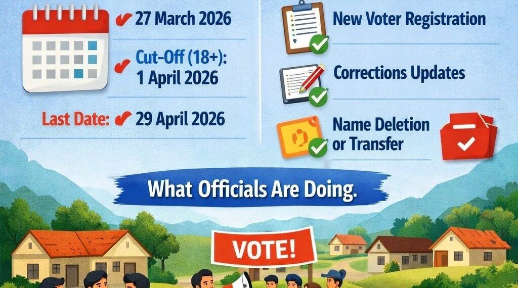 Election Commissioner vows 100% voter enrolment