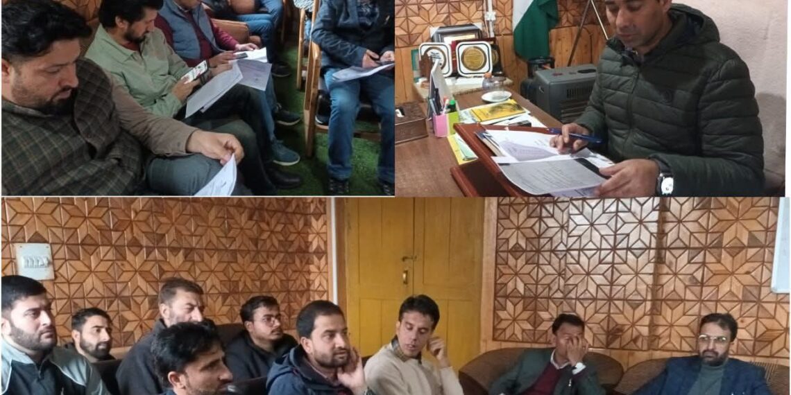 Inclement Weather: ADC Handwara reviews flood preparedness
