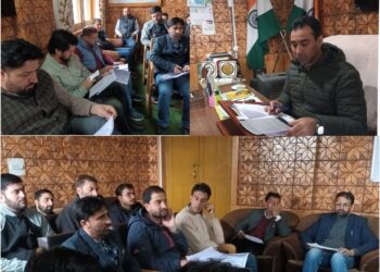 Inclement Weather: ADC Handwara reviews flood preparedness