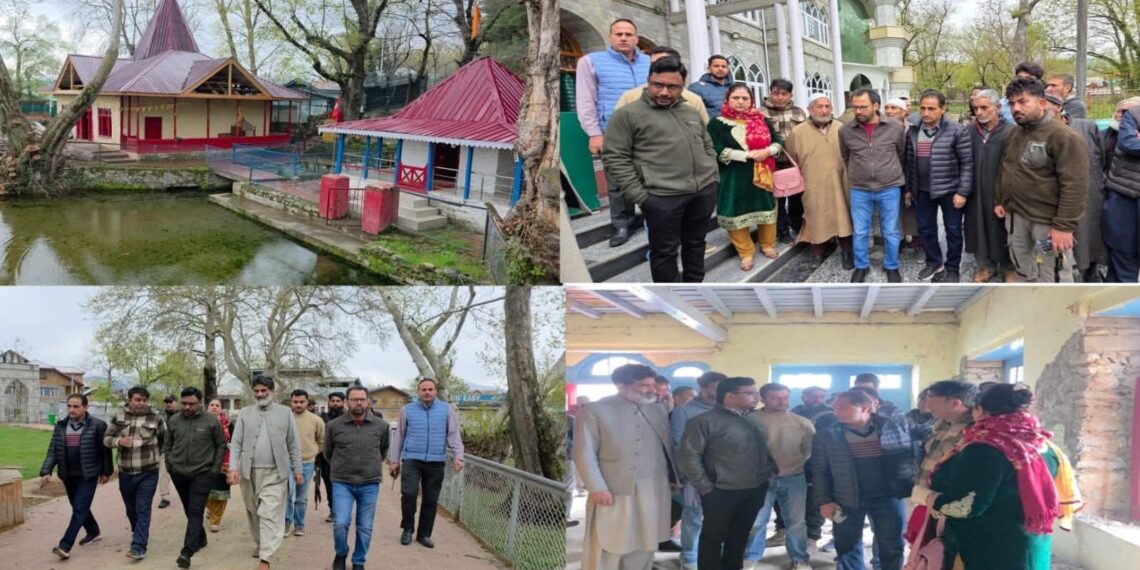 DC Kupwara reviews heritage conservation works
