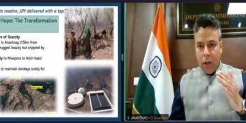 DC Anantnag participates in JJM Peyjal Samvad-2026