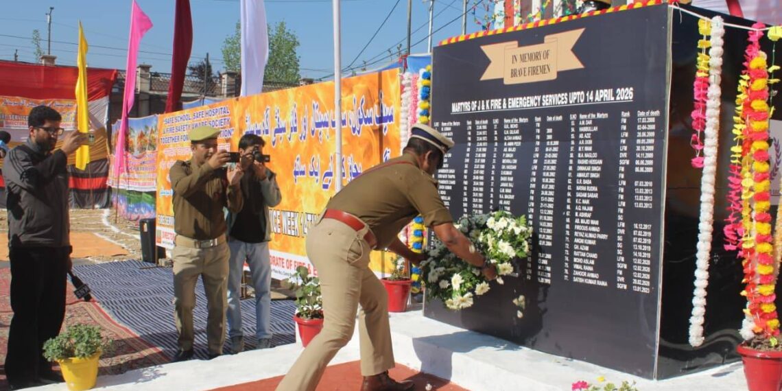 25% drop in fire Incidents, Rs 5,000 Cr property saved in 2025: J&K F&ES