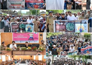 Nasha Mukht J&K Campaign : Sarmad Hafeez flags off Padyatra in Baramulla