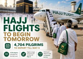 Hajj flights to begin today