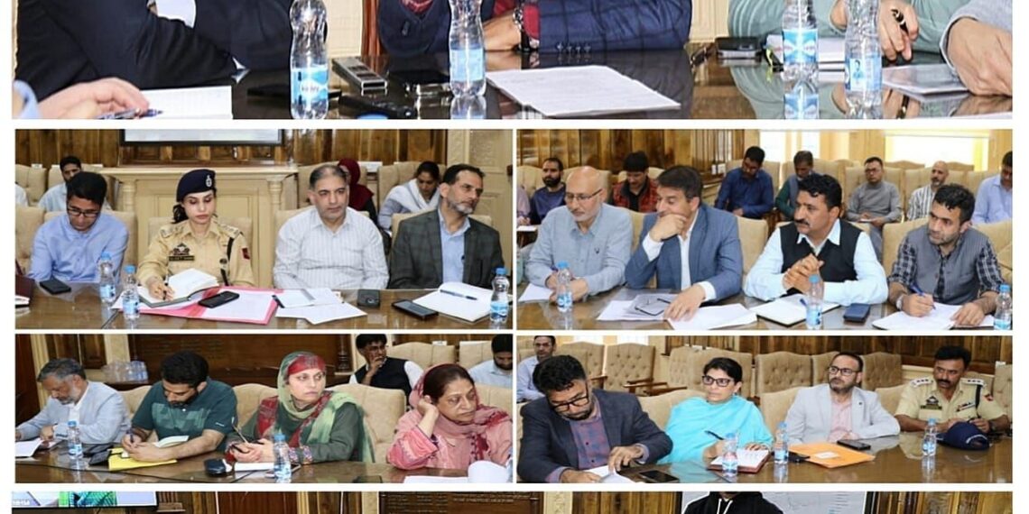 NMBA Pad Yatra : Div Com Kashmir reviews preparations, calls for widespread public participation