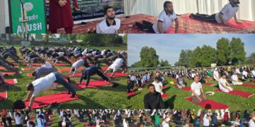 Nasha Mukt J&K Abhiyan : Mega Yoga event held in Anantnag