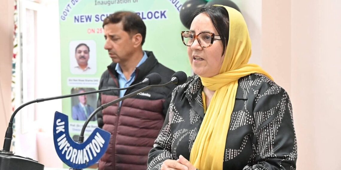 Judge Govt by work, not timeline: Sakeena Itoo