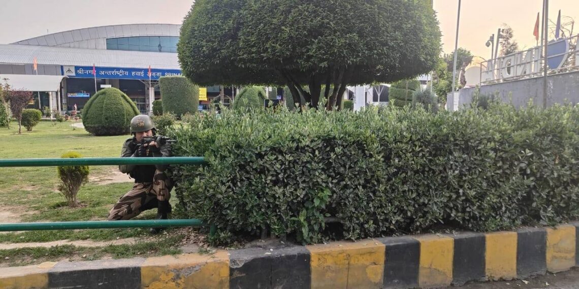 Counter-terror drill held at Srinagar Airport