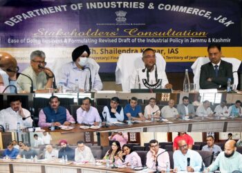 Committee on Ease of Doing Business & New Industrial Policy begins stakeholder talks in Jammu