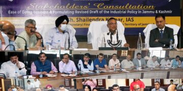 Committee on Ease of Doing Business & New Industrial Policy begins stakeholder talks in Jammu