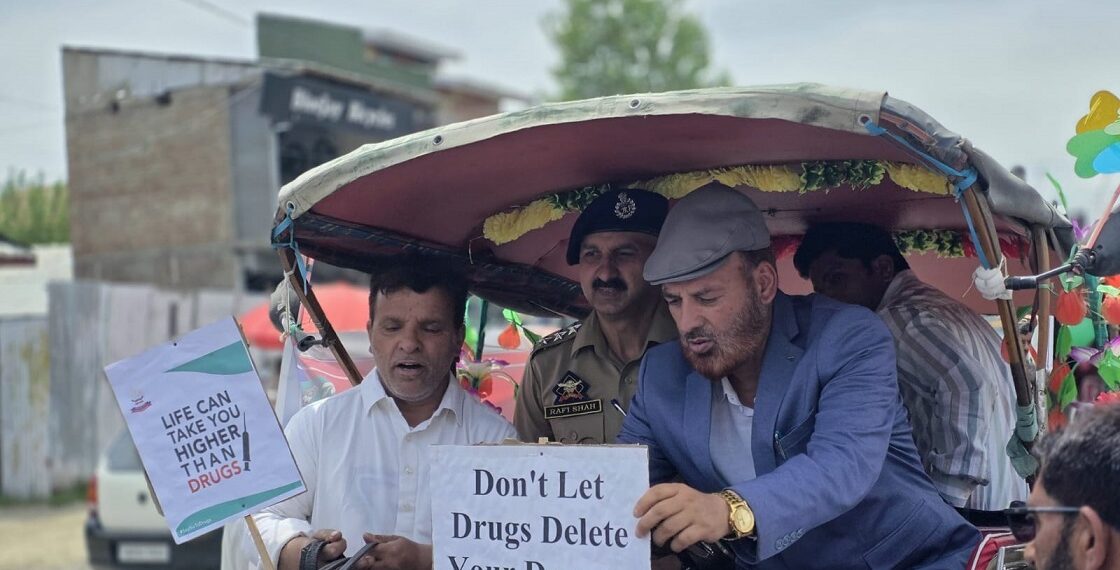 Sopore’s vanishing Tongas take centre stage in anti-drug rally