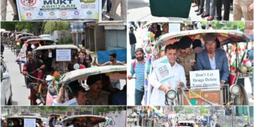 NMBA J&K : Awareness camp, rally held in Baramulla