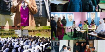 DC Bandipora conducts surprise inspection of Schools in Arin