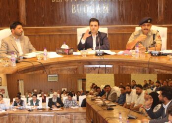 DC Budgam, SSP chair NCORD Meeting
