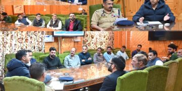 DC Shopian chairs meeting with traders, vendors associations to strengthen Nasha Mukht Abhiyaan in District