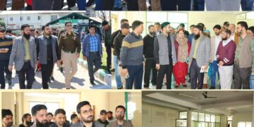 Hajj-2026 : DC Srinagar visits Hajj House Bemina, inspects arrangements for pilgrims