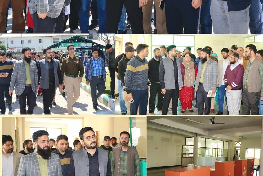 Hajj-2026 : DC Srinagar visits Hajj House Bemina, inspects arrangements for pilgrims