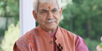 Delegation, Sharma call on LG Sinha