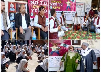 DIPR Cultural Unit organizes Anti-Drug Awareness Programme at GSS Balhama