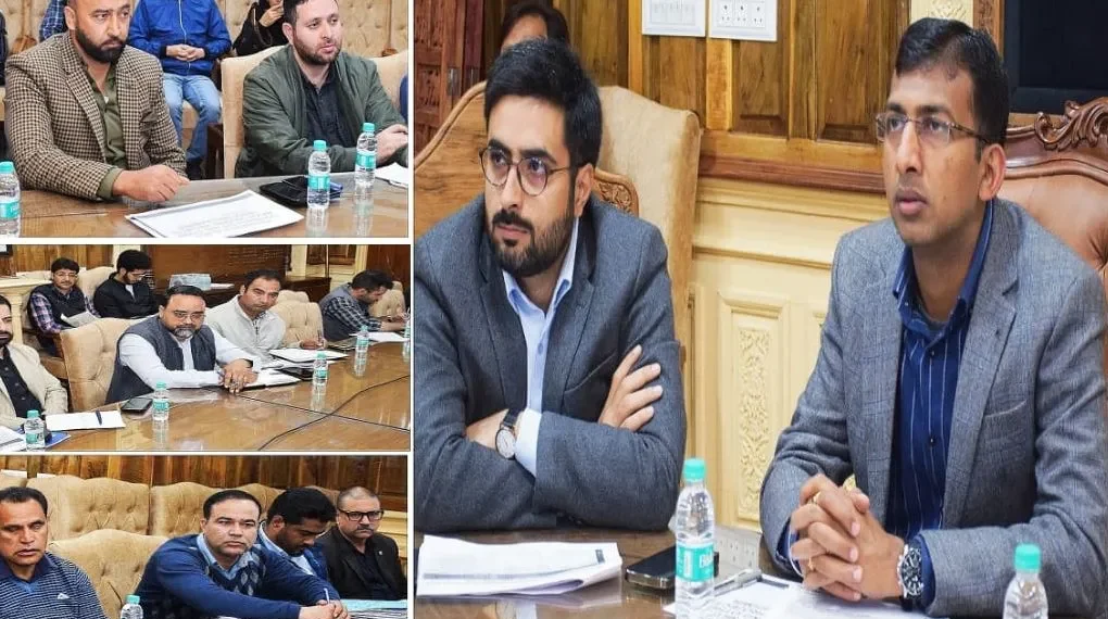 Div Com Kashmir reviews progress of 60 MLD Noorbagh STP, other key projects