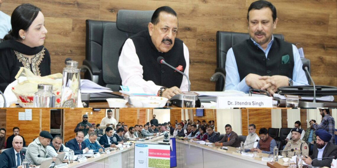 Dr Jitendra Singh chairs DISHA meeting, reviews development projects