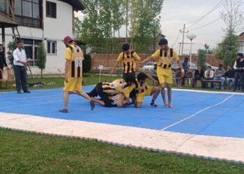 GDC Qazigund  organises Kabaddi match