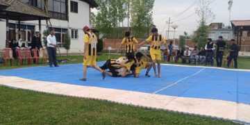 GDC Qazigund  organises Kabaddi match