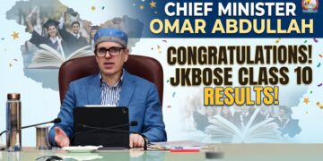 CM Omar congratulates summer zone students on class-10 results