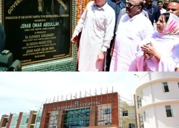 CM Omar inaugurates Nowshera key road, upgraded hospital