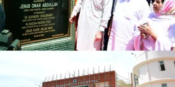 CM Omar inaugurates Nowshera key road, upgraded hospital