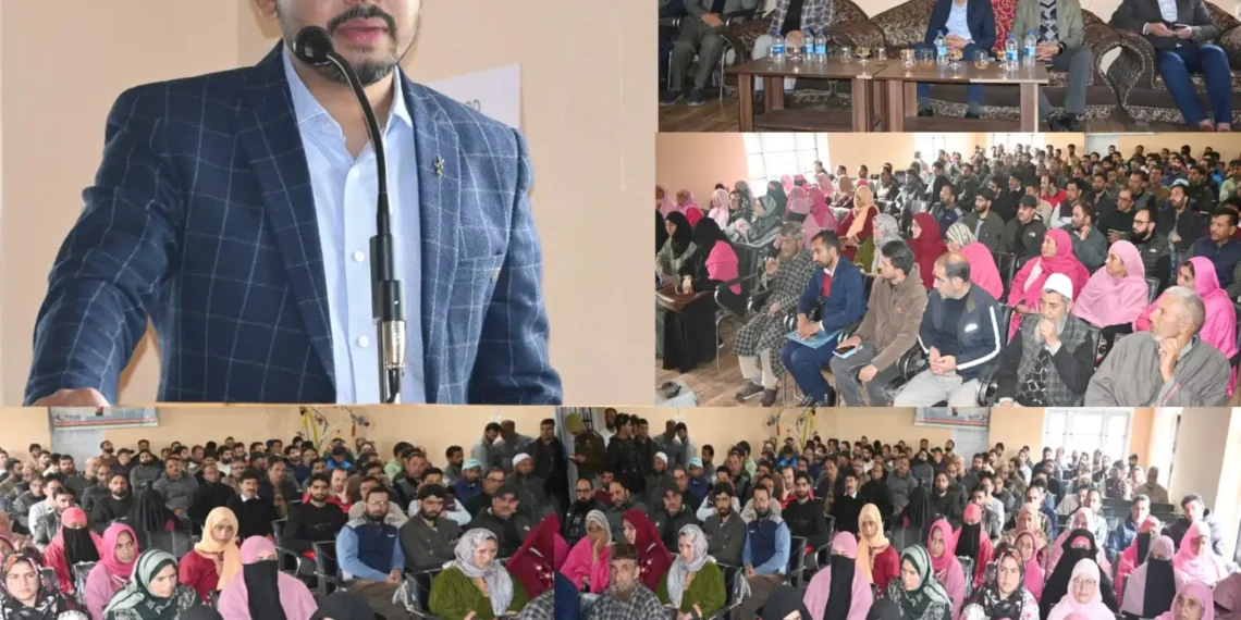 DPEO Kulgam presides Panchayat Electoral Roll Revision Camp at Devsar