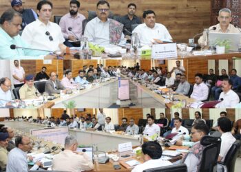 Javed Rana reviews development scenario in Doda