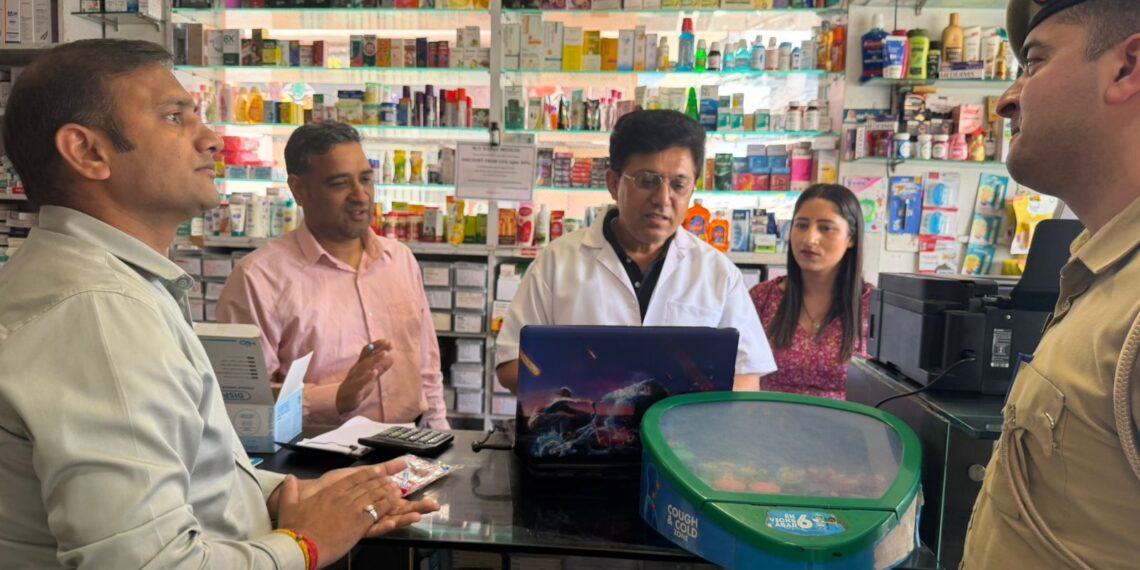 Inspection drive of chemist shops, drug de-addiction centres conducted in Jammu North