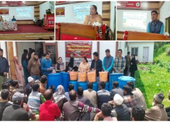 Tribal Sub Plan : KVK Budgam organizes Input Distribution programme